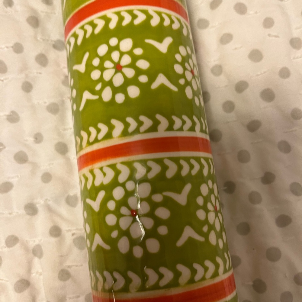 Green Patterned Rolling Pin - Picture 3 of 3